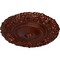 Ekena Millwork Marseille Ceiling Medallion (Fits Canopies up to 7 3/8"), Hand-Painted Antique Copper, 21"OD x 2"P CM21MAACS - alternate 3